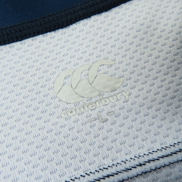 実際に弊社で買取させて頂いたcanterbury/カンタベリー ラグビー 日本代表 2019 レプリカ オルタネイトジャージ VWR39001/Lの画像 2枚目