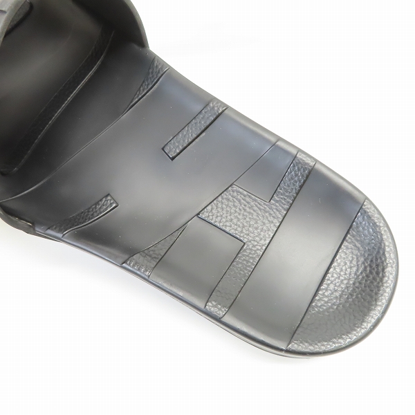 実際に弊社で買取させて頂いたJIMMY CHOO/ジミーチュウ ラバーシャワーサンダル/44の画像 4枚目