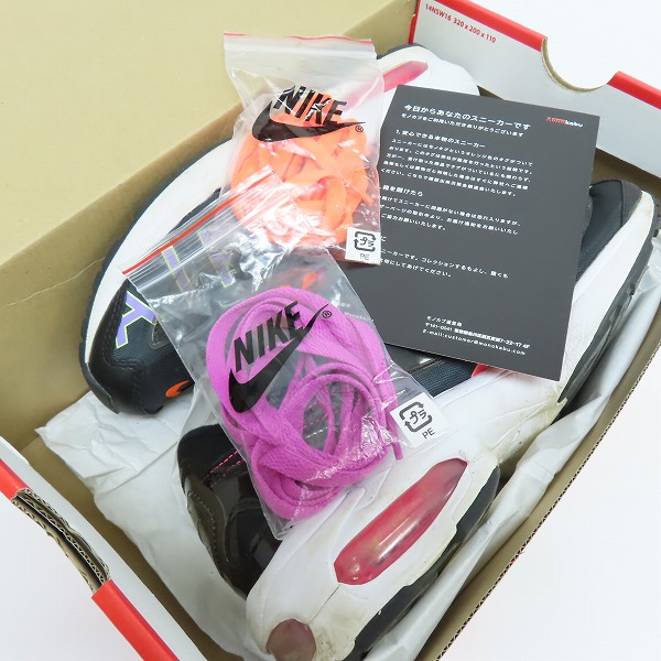 実際に弊社で買取させて頂いたNIKE×ATMOS/ナイキ×アトモス AIR MAX2 LIGHT QS/エアマックス2 ライトQS CI5590-001/24.5の画像 7枚目