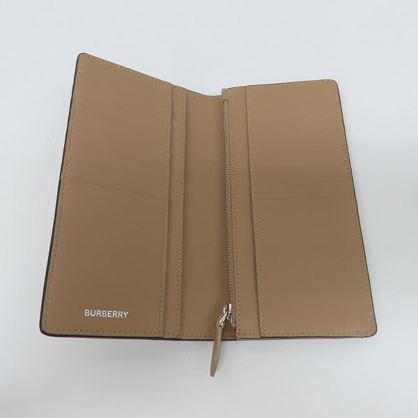 実際に弊社で買取させて頂いたBURBERRY/バーバリー レザーコンチネンタルウォレット/二つ折り長財布/80583511の画像 3枚目
