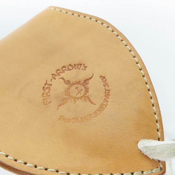 実際に弊社で買取させて頂いたFIRST ARROW'S/ファーストアローズ コンチョ レザー コインケース/ウォレットの画像 4枚目