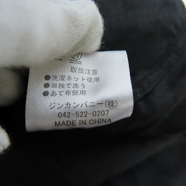 実際に弊社で買取させて頂いたNO ID. BLACK/ノーアイディー ブラック ストール付き フリンジ長袖シャツ 444006-830S/1の画像 5枚目