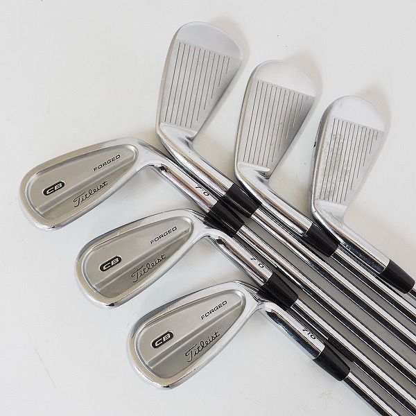 実際に弊社で買取させて頂いたTitleist/タイトリスト 710 CB FORGED/フォージド アイアン #5～9,Pw 6本セット Dynamic Gold FLEX:S200の画像 5枚目