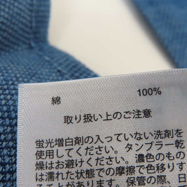 実際に弊社で買取させて頂いたBROOKS BROTHERS/ブルックスブラザーズ 長袖シャツ ブルー系/Mの画像 3枚目