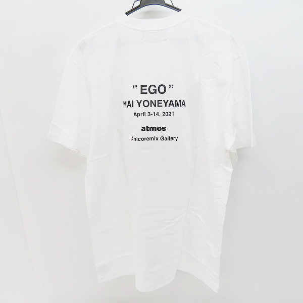 実際に弊社で買取させて頂いた【未使用】atmos×YONEYAMA MAI×Anicoremix Gallery/アトモス×米山舞 EGO TEE (陽）限定コラボTシャツ/Lの画像 1枚目