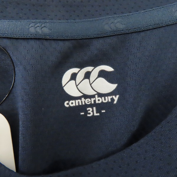 実際に弊社で買取させて頂いた【未使用】 CANTERBURY/カンタベリー ラグビー 半袖シャツ TRAINING TEE RG32762/3Lの画像 2枚目