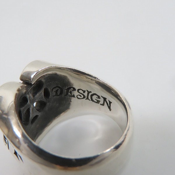 実際に弊社で買取させて頂いたDEAL DESIGN/ディールデザイン クロス ホースシュー リング 21号の画像 6枚目