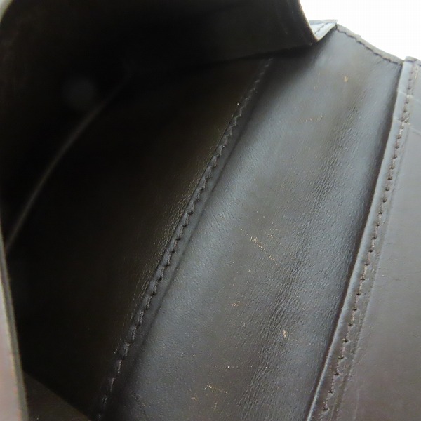 実際に弊社で買取させて頂いたDunhill/ダンヒル レザー 二つ折りカードケース/名刺入れの画像 4枚目