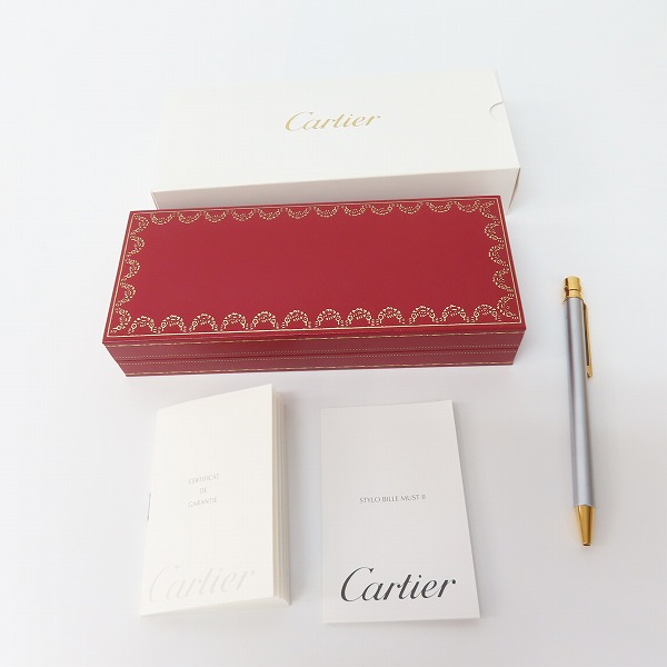実際に弊社で買取させて頂いたCartir/カルティエ サントスドゥ/ボールペン ST150180の画像 5枚目