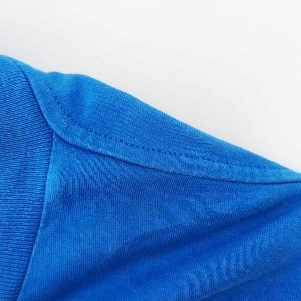 実際に弊社で買取させて頂いた【JPタグ】CELINE/セリーヌ 21SS ロゴプリントルーズフィットTシャツ ブルー 2X681501F/Lの画像 7枚目