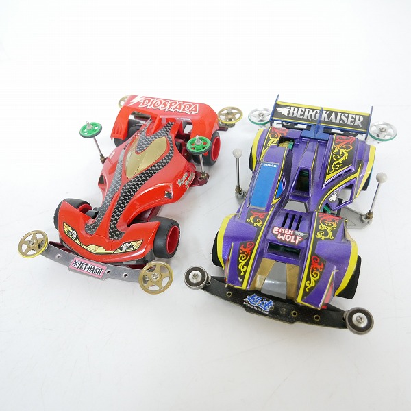 実際に弊社で買取させて頂いた【おまとめ/完成品】TAMIYA/タミヤ ミニ四駆 1/32 トライダガーX/ベルクカイザー/ガンブラスターXTO 他の画像 2枚目