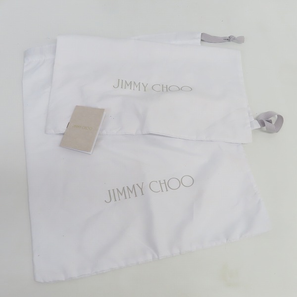 実際に弊社で買取させて頂いたJIMMY CHOO/ジミー チュウ スクエアトゥ サイドジップブーツ 39.5の画像 8枚目