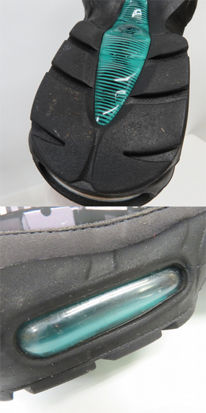 実際に弊社で買取させて頂いたNIKE/ナイキ×atmos/アトモス AIR MAX 95 PRNT/エアマックス95 WE LOVE NIKE AQ0925-001/28.0の画像 6枚目