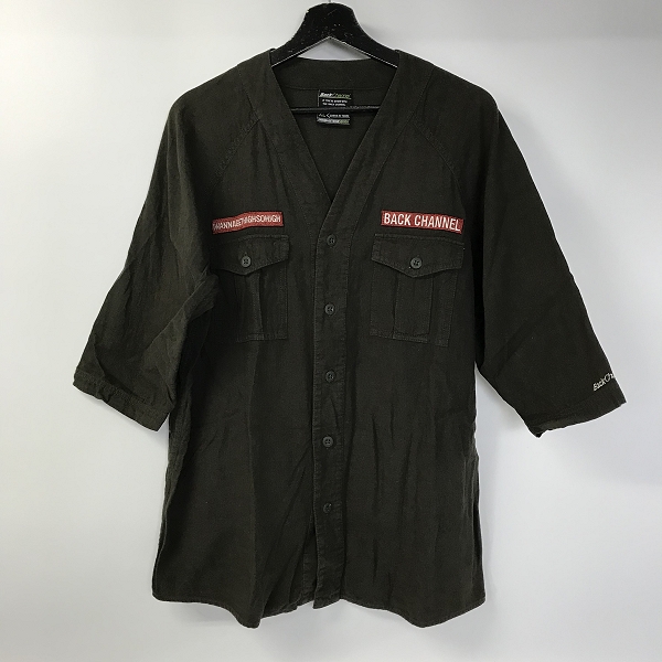 実際に弊社で買取させて頂いた【おまとめ品】BackChannel/バックチャンネル ロゴ刺繍/ロゴプリント 等 Tシャツ/シャツ/カットソーの画像 4枚目