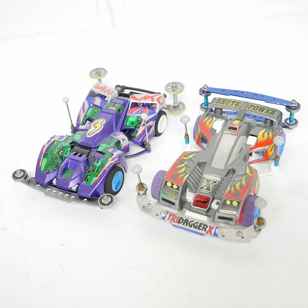 実際に弊社で買取させて頂いた【おまとめ/完成品】TAMIYA/タミヤ ミニ四駆 1/32 トライダガーX/ベルクカイザー/ガンブラスターXTO 他の画像 3枚目