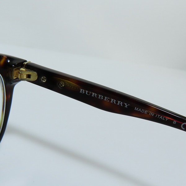 実際に弊社で買取させて頂いたBURBERRY/バーバリー 度入り眼鏡/メガネフレーム/アイウェア  B2248-D 3002の画像 5枚目