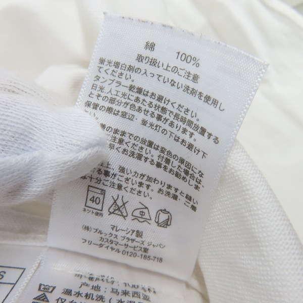 実際に弊社で買取させて頂いたBROOKS BROTHERS/ブルックスブラザーズ 長袖シャツ Sの画像 3枚目