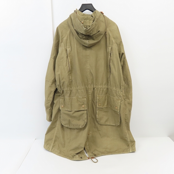 実際に弊社で買取させて頂いたEngineered Garments×Barbour/エンジニアードガーメンツ×バブアー WASHED HIGHLAND PARKA/ハイランドパーカー 2001254/Lの画像 1枚目