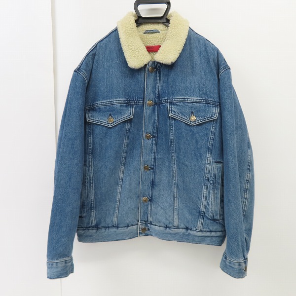 実際に弊社で買取させて頂いたHUGO BOSS/ヒューゴボス ボア デニムジャケット INT:S