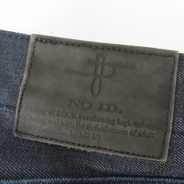 実際に弊社で買取させて頂いたNO ID/ノーアイディー ストレッチ デニム スキニーパンツ 834035-334P/2の画像 4枚目