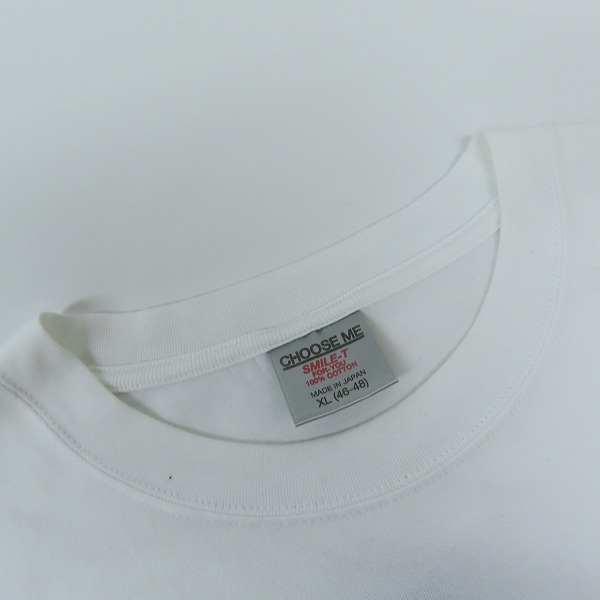 実際に弊社で買取させて頂いたMaybe egg?×CHOOSE ME/メイビーエッグ MONROE 半袖Tシャツ/XLの画像 3枚目