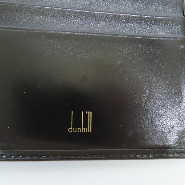 実際に弊社で買取させて頂いたdunhill/ダンヒル レザー 二つ折り財布の画像 5枚目