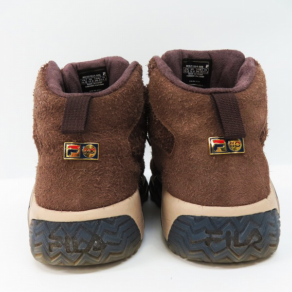 実際に弊社で買取させて頂いたFILA/フィラ MASHBURN CX DARK CHOCOLATE/マッシュバーン ダークチョコレート スニーカー MSS21024-006/30.0の画像 1枚目