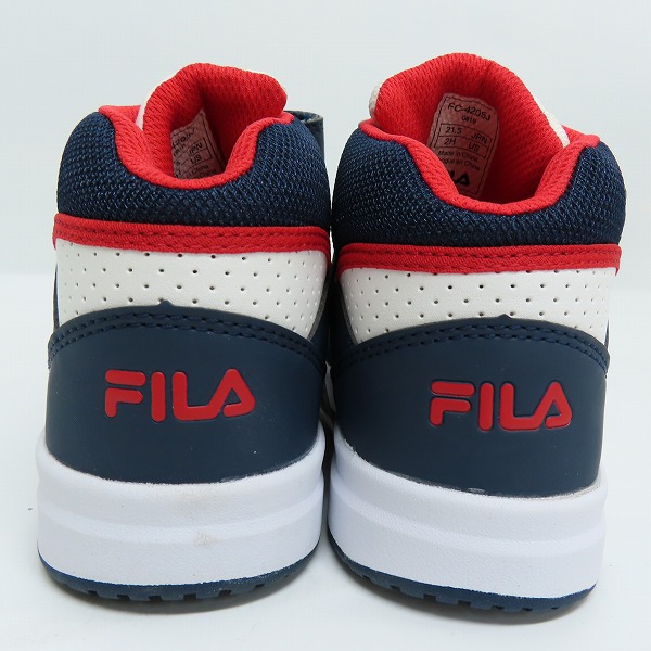 実際に弊社で買取させて頂いた【未使用】FILA/フィラ サルターレハイ キッズスニーカー FC-4205J/21.5の画像 1枚目