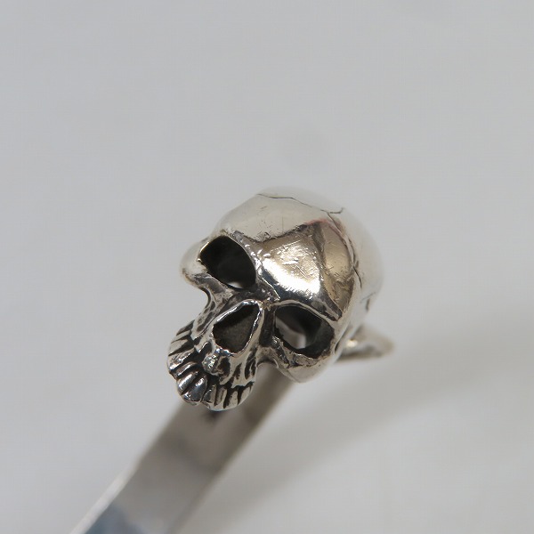 実際に弊社で買取させて頂いたCRAZY PIG/クレイジーピッグ 2スカル バングル ブレスレット/スモールの画像 6枚目