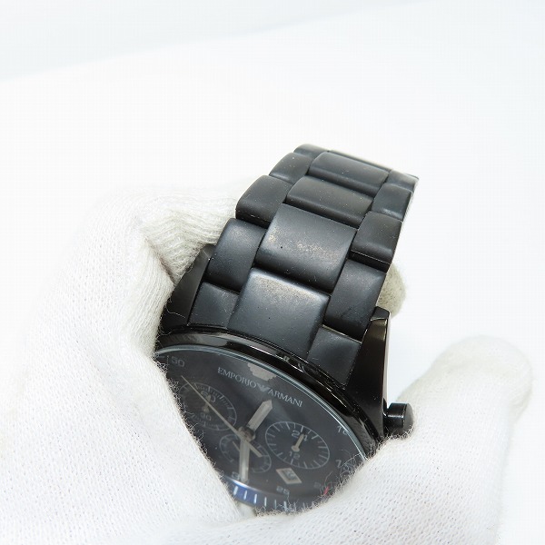 実際に弊社で買取させて頂いたEMPORIO ARMANI/エンポリオアルマーニ クォーツ/ウォッチ/腕時計 AR-5921【動作未確認】の画像 6枚目