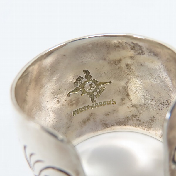 実際に弊社で買取させて頂いたFIRST ARROWS/ファーストアローズ K18付 ヘアーカフ/リングタイの画像 6枚目