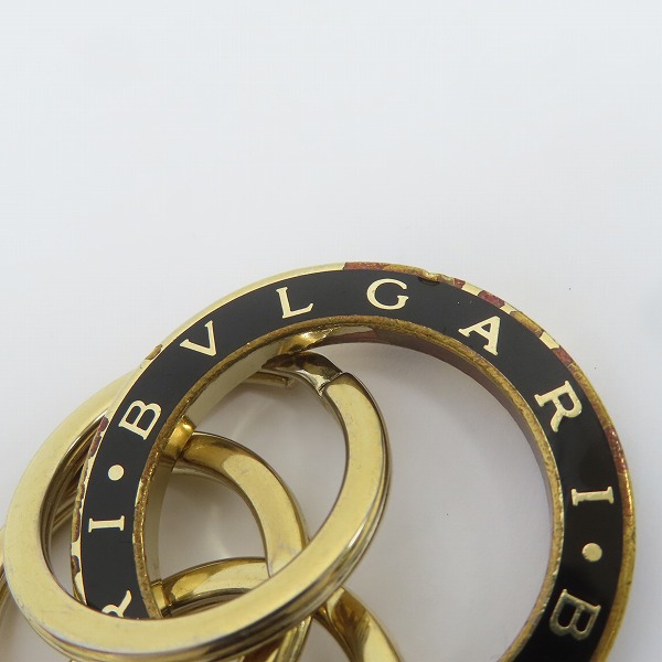 実際に弊社で買取させて頂いたBVLGARI/ブルガリ ロゴ キーリングの画像 4枚目