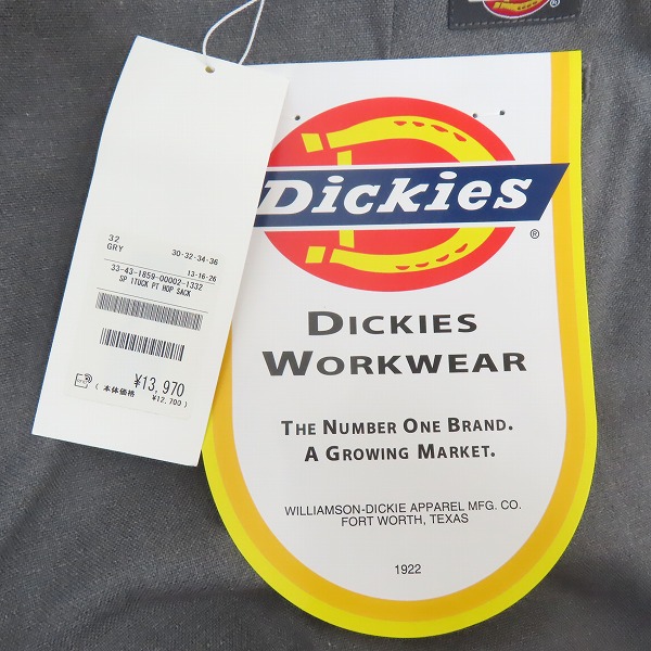 実際に弊社で買取させて頂いたDickies/ディッキーズ ワークパンツ グレー/32の画像 6枚目