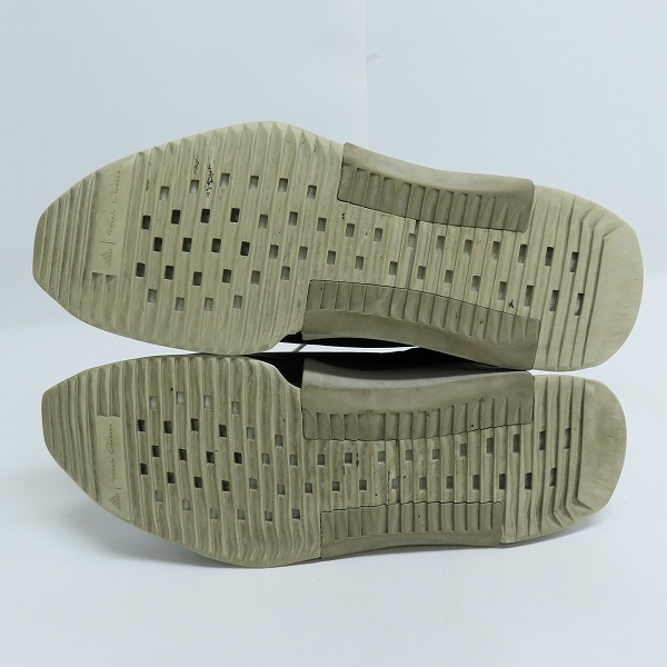 実際に弊社で買取させて頂いた【観賞用】Rick Owens × adidas/リックオウエンス×アディダス ROLEVEL RUNNER LOW レベルランナー S81141/27の画像 2枚目