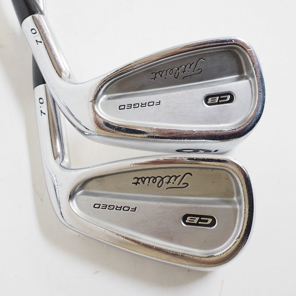 実際に弊社で買取させて頂いたTitleist/タイトリスト 710 CB FORGED/フォージド アイアン #5～9,Pw 6本セット Dynamic Gold FLEX:S200の画像 7枚目