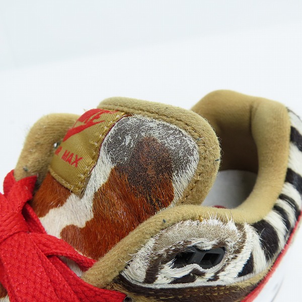 実際に弊社で買取させて頂いたNIKE×ATMOS/ナイキ×アトモス AIR MAX 1 DLX/エアマックス1 アニマルパック 2.0 AQ0928-700/26の画像 7枚目