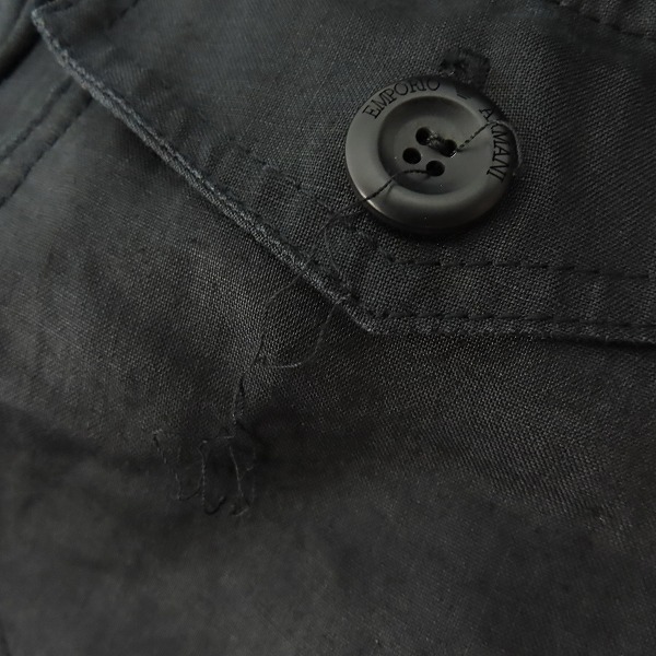 実際に弊社で買取させて頂いたEMPORIO ARMANI/エンポリオアルマーニ MATT LINE ジップジャケット/44の画像 7枚目