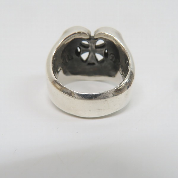 実際に弊社で買取させて頂いたDEAL DESIGN/ディールデザイン クロス ホースシュー リング 21号の画像 3枚目