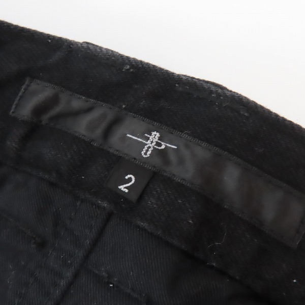 実際に弊社で買取させて頂いたNO ID.×OVERDESIGN/ノーアイディー×オーバーデザイン ペンキ/ダメージ/リメイク加工 デニムパンツ 841035-361P/2の画像 3枚目