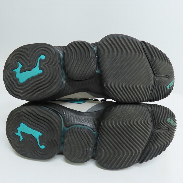 実際に弊社で買取させて頂いたATMOS×NIKE/アトモス×ナイキ LEBRON XVI LOW AC Clear Jade レブロン16 クリアジェイド CD9471-003/28の画像 2枚目