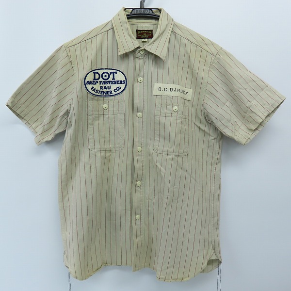 実際に弊社で買取させて頂いたBUZZ RICKSON'S/バズリクソンズ 半袖 ワークシャツ/15-15.5