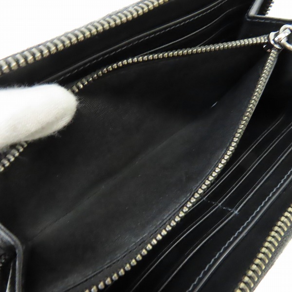 実際に弊社で買取させて頂いたBURBERRY/バーバリー ラウンドジップ 長財布の画像 4枚目