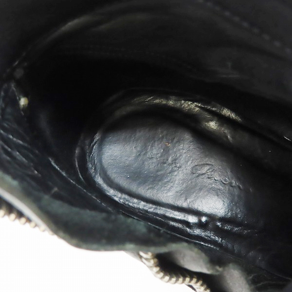 実際に弊社で買取させて頂いた【難有】Rick Owens/リックオウエンス ウェッジ ヒールブーツ の画像 4枚目