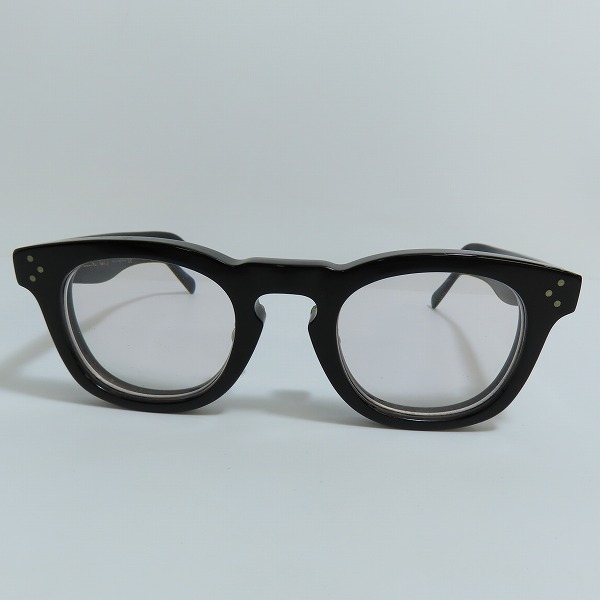 実際に弊社で買取させて頂いたCELINE/セリーヌ  度入り眼鏡/メガネフレーム/アイウェア CL50049J 001の画像 1枚目