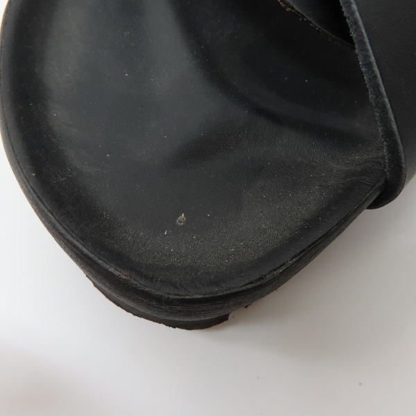 実際に弊社で買取させて頂いたBIRKENSTOCK/ビルケンシュトック Zurich/チューリッヒ レザー サンダル 40の画像 6枚目