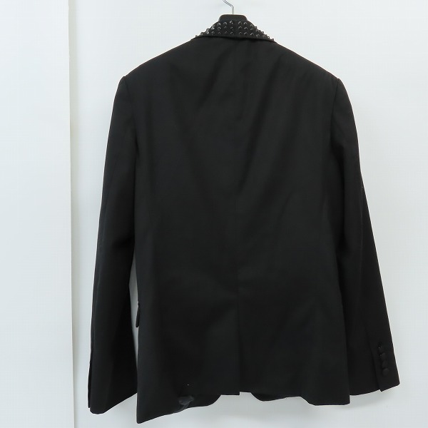 実際に弊社で買取させて頂いたNO ID. BLACK/ノーアイディー ブラック スタッズ付き テーラードジャケット/1の画像 1枚目