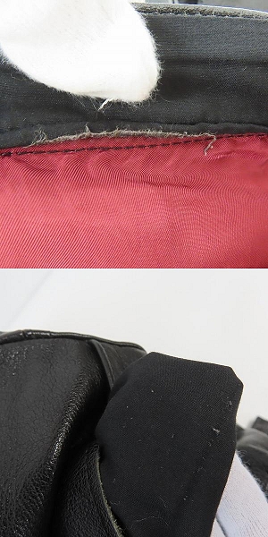 実際に弊社で買取させて頂いたLAD MUSICIAN/ラッドミュージシャン レザーパンツ 42の画像 9枚目