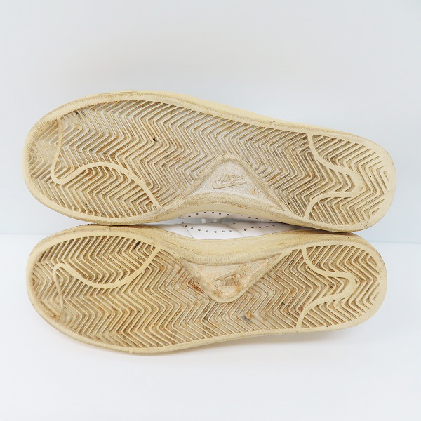 実際に弊社で買取させて頂いた【観賞用】NIKE×FRAGMENT DESIGN/ナイキ×フラグメントデザイン ZOOM TENNIS CLASSIC  スニーカー 335604-100/26の画像 2枚目