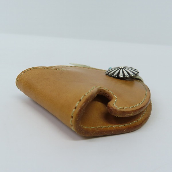 実際に弊社で買取させて頂いたFIRST ARROW'S/ファーストアローズ コンチョ レザー コインケース/ウォレットの画像 2枚目