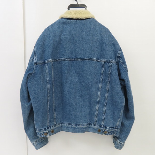 実際に弊社で買取させて頂いたHUGO BOSS/ヒューゴボス ボア デニムジャケット INT:Sの画像 1枚目